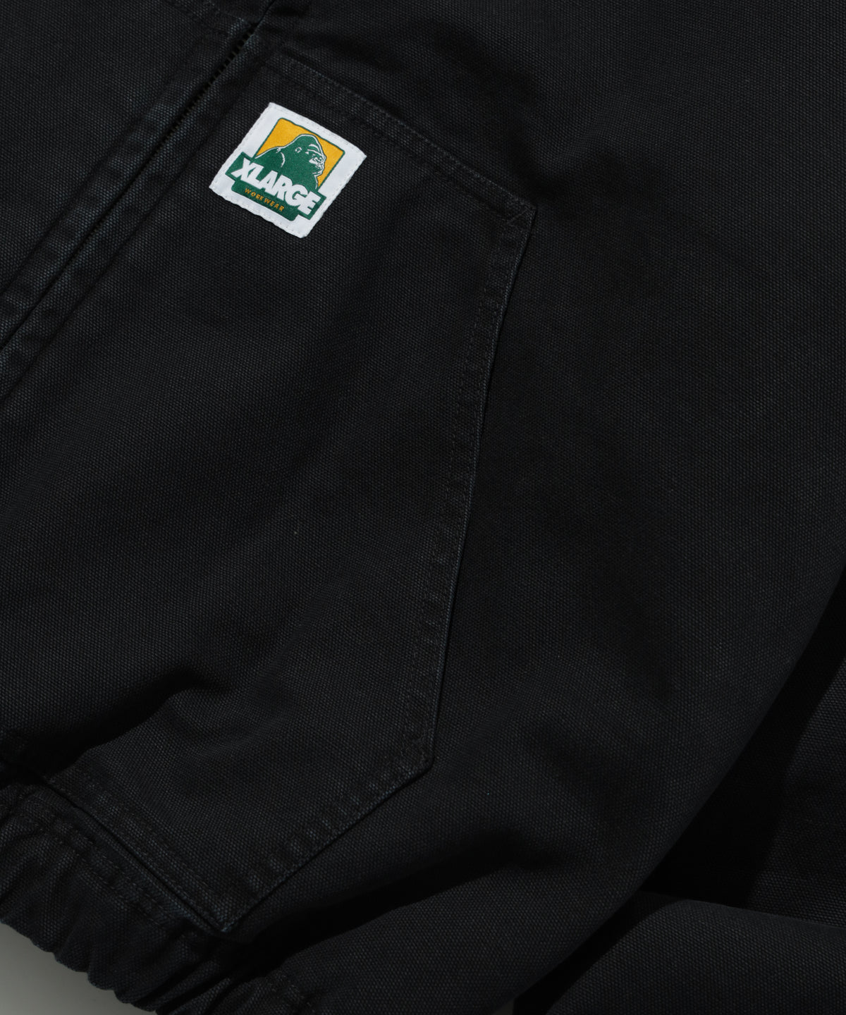 Original Recycled Canvas Hooded Jacket