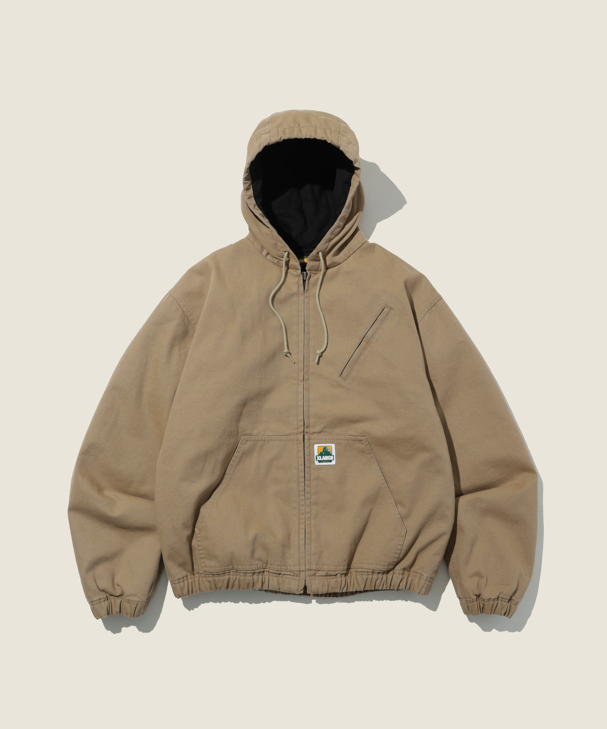 Original Recycled Canvas Hooded Jacket