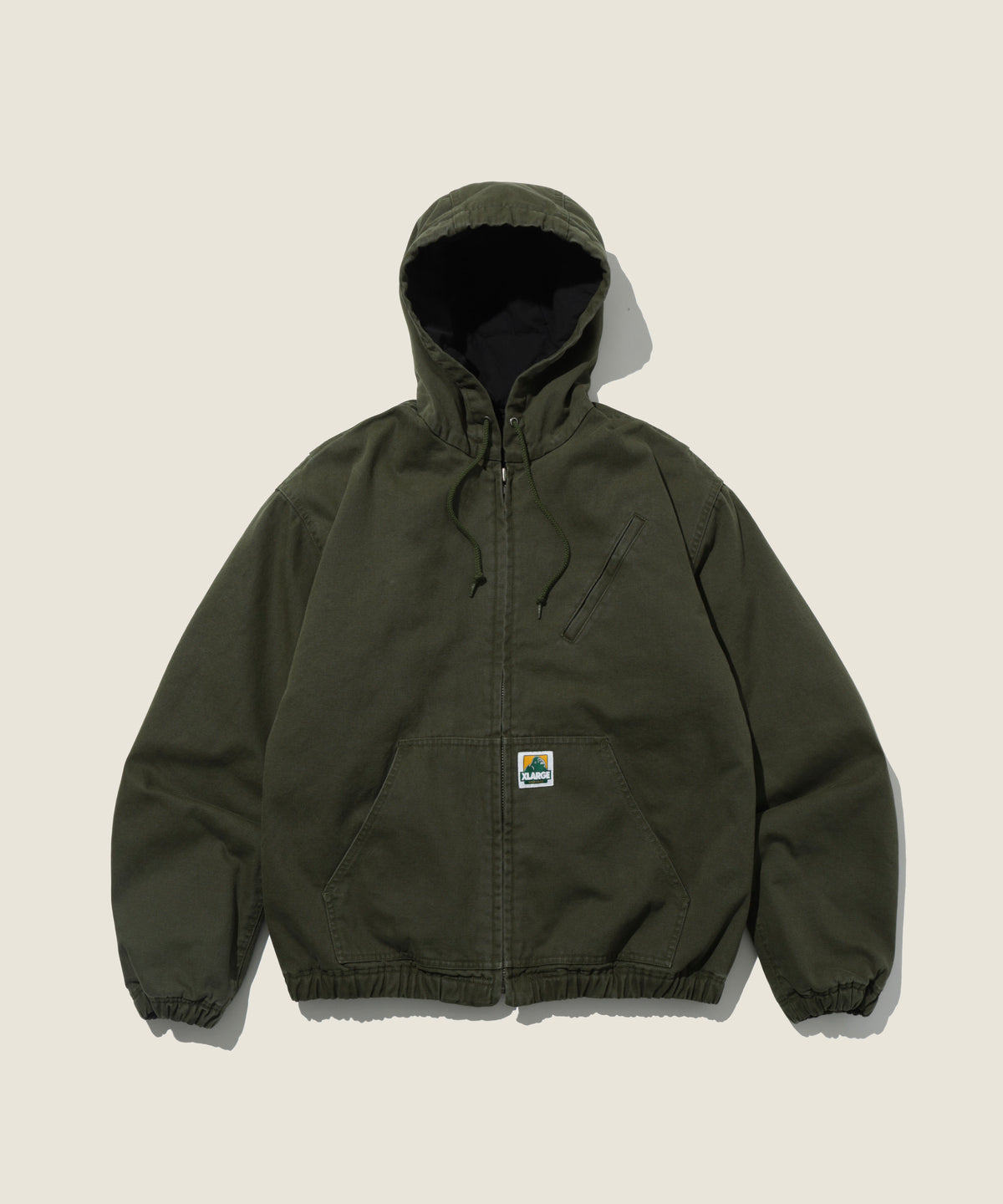 Original Recycled Canvas Hooded Jacket