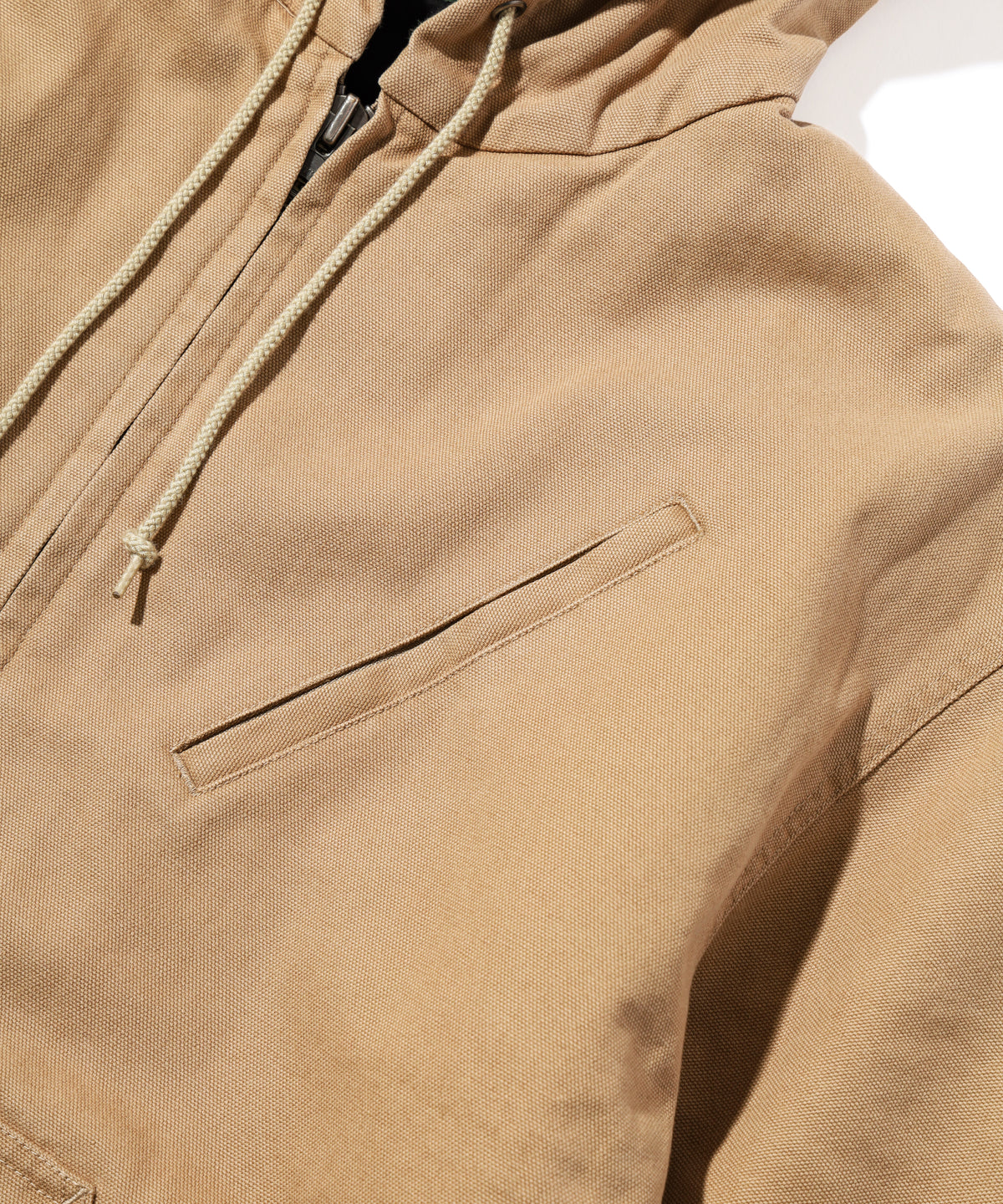 Original Recycled Canvas Hooded Jacket