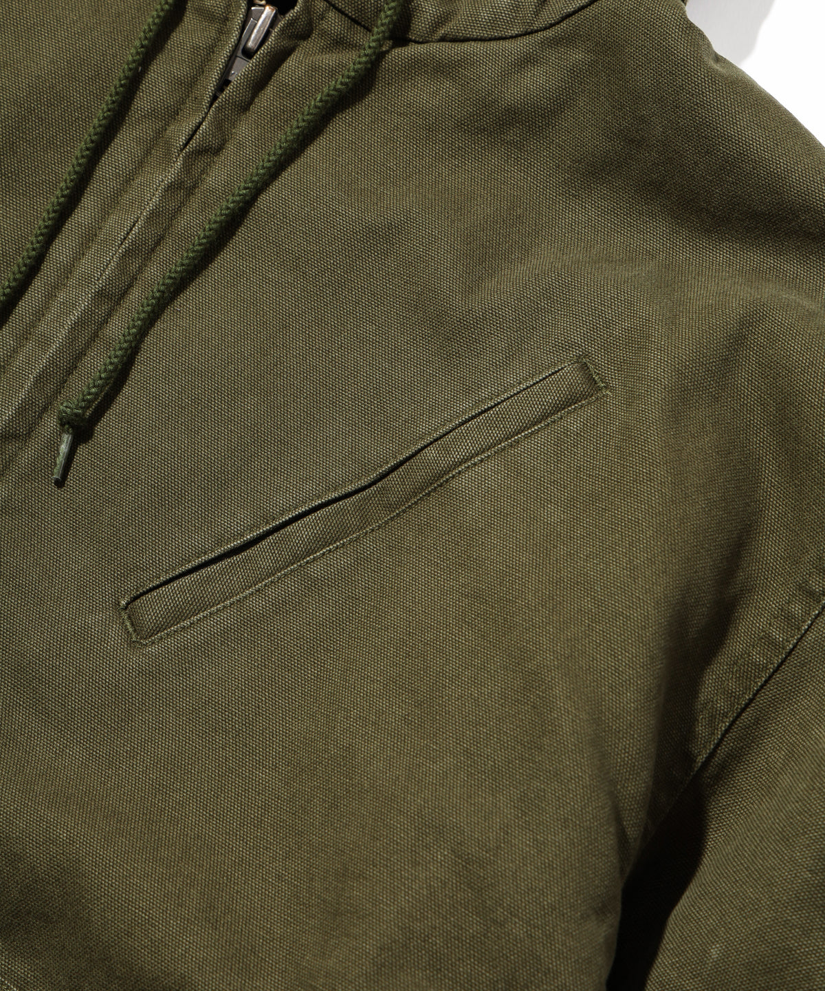 Original Recycled Canvas Hooded Jacket