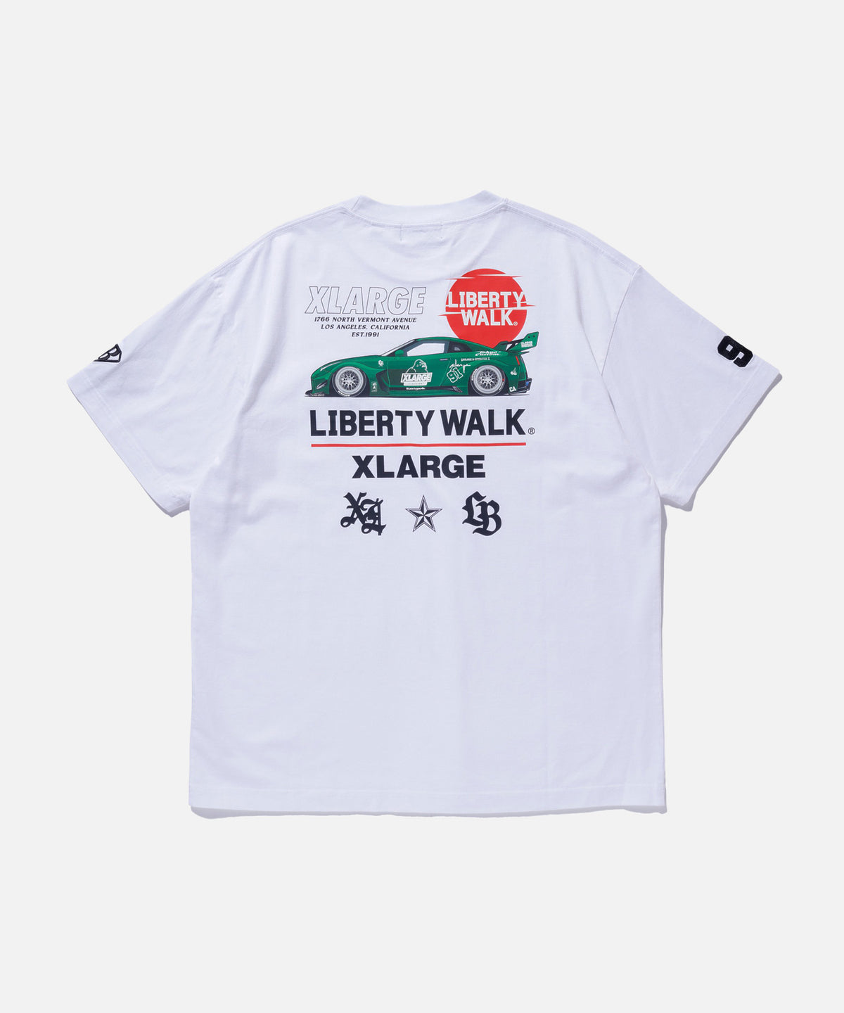 XLARGE x LIBERTY WALK S/S TEE