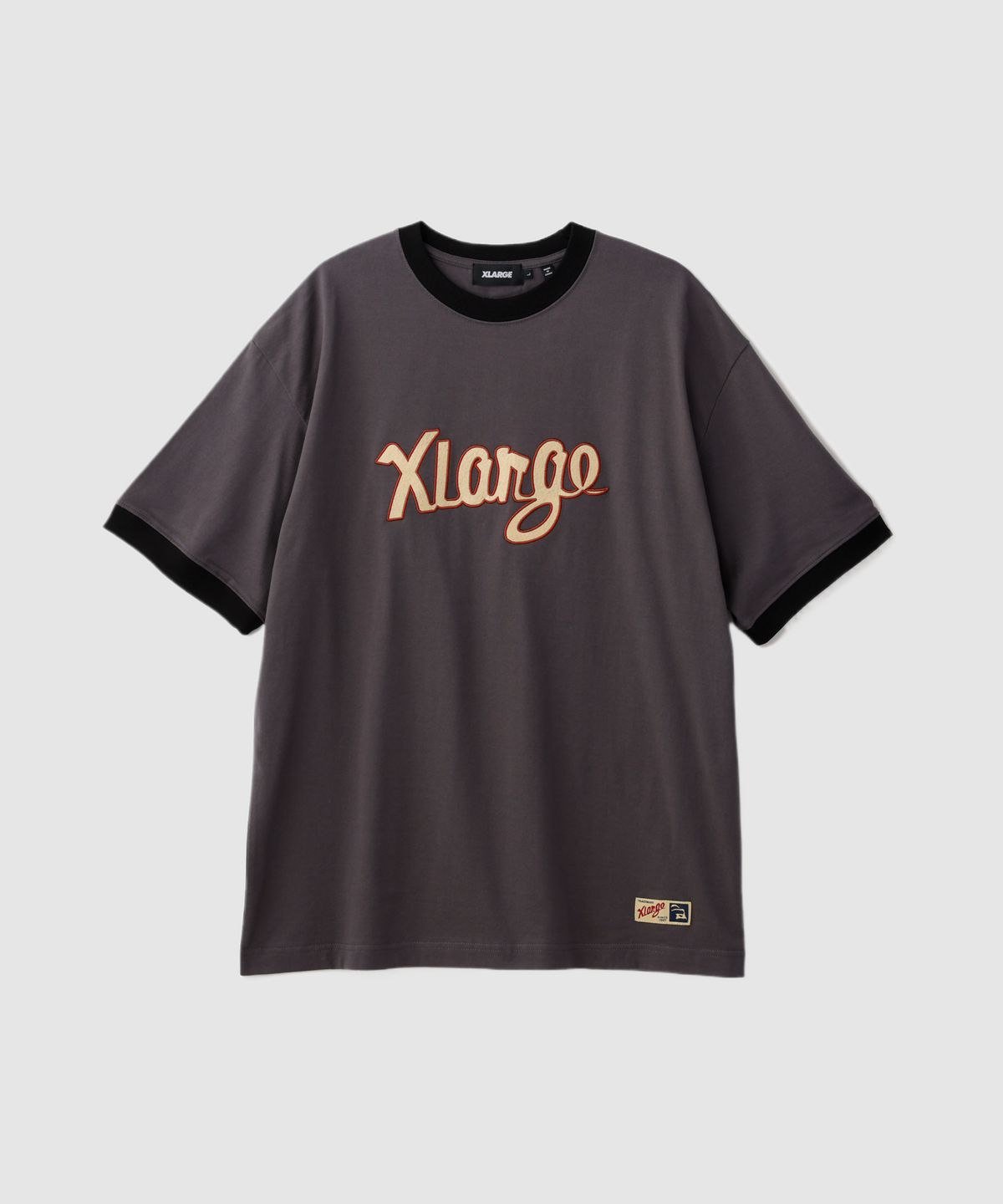 RETRO SCRIPT RINGER S/S TEE