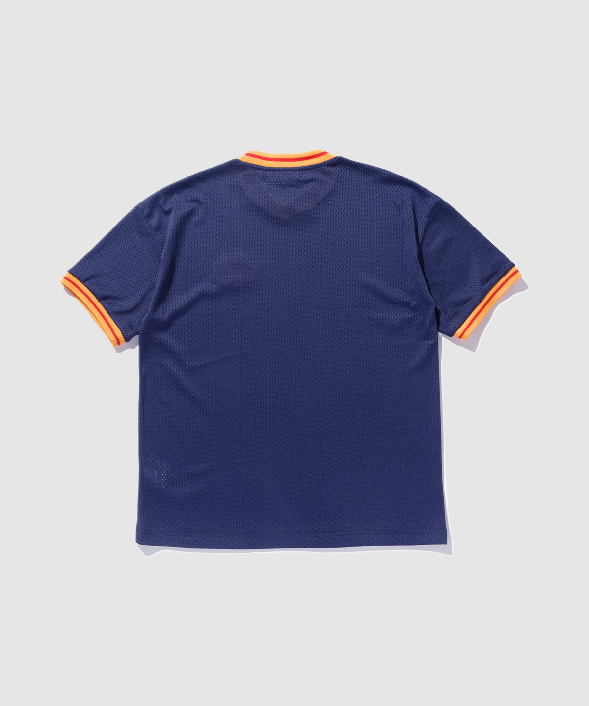 MESH V NECK S/S TEE
