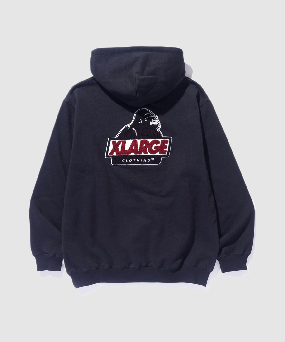 CHENILLE SLANTED OG PULLOVER MIT KAPUZE