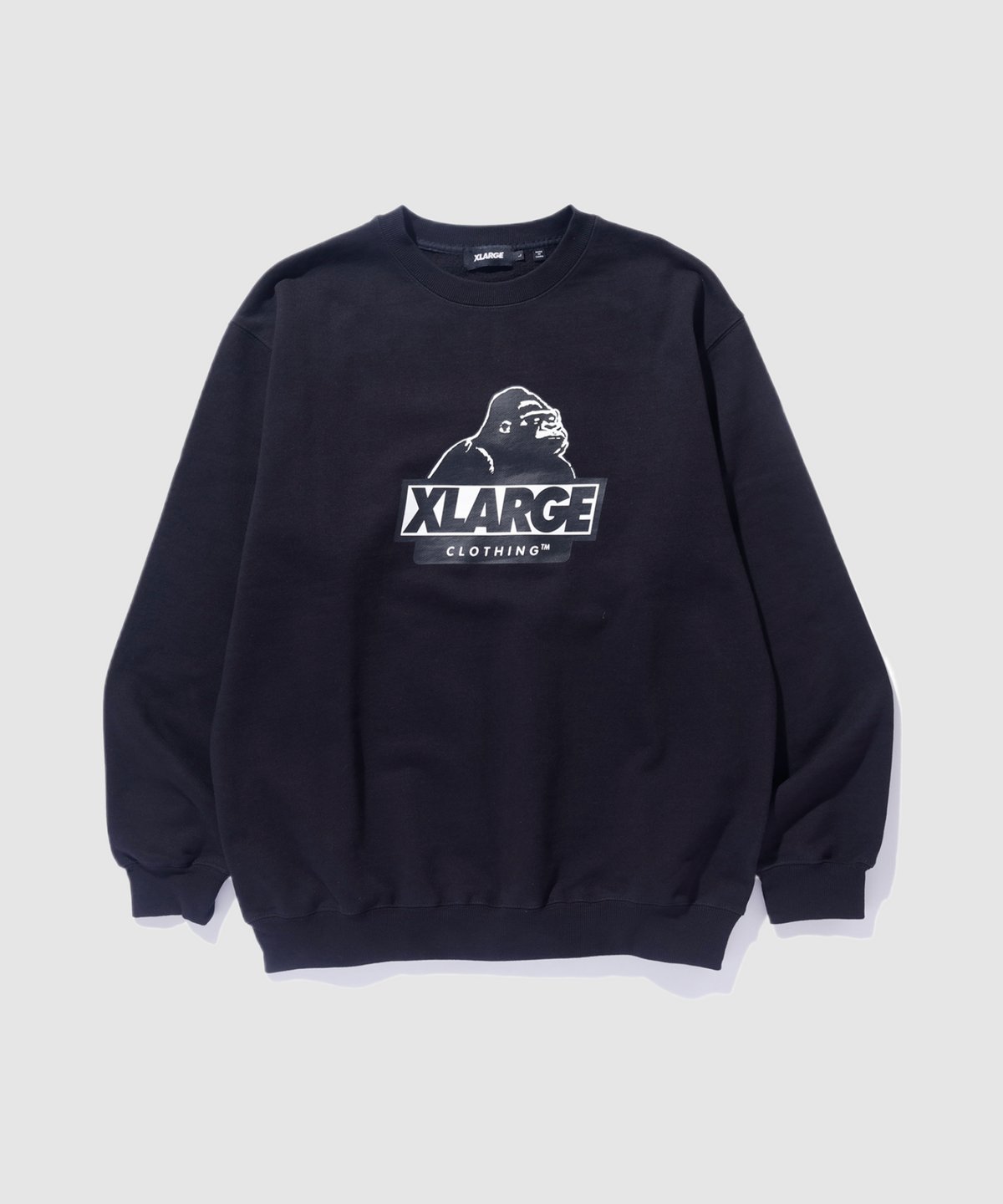 SCHRÄGES OG-SWEATSHIRT MIT RUNDHALSAUSSCHNITT