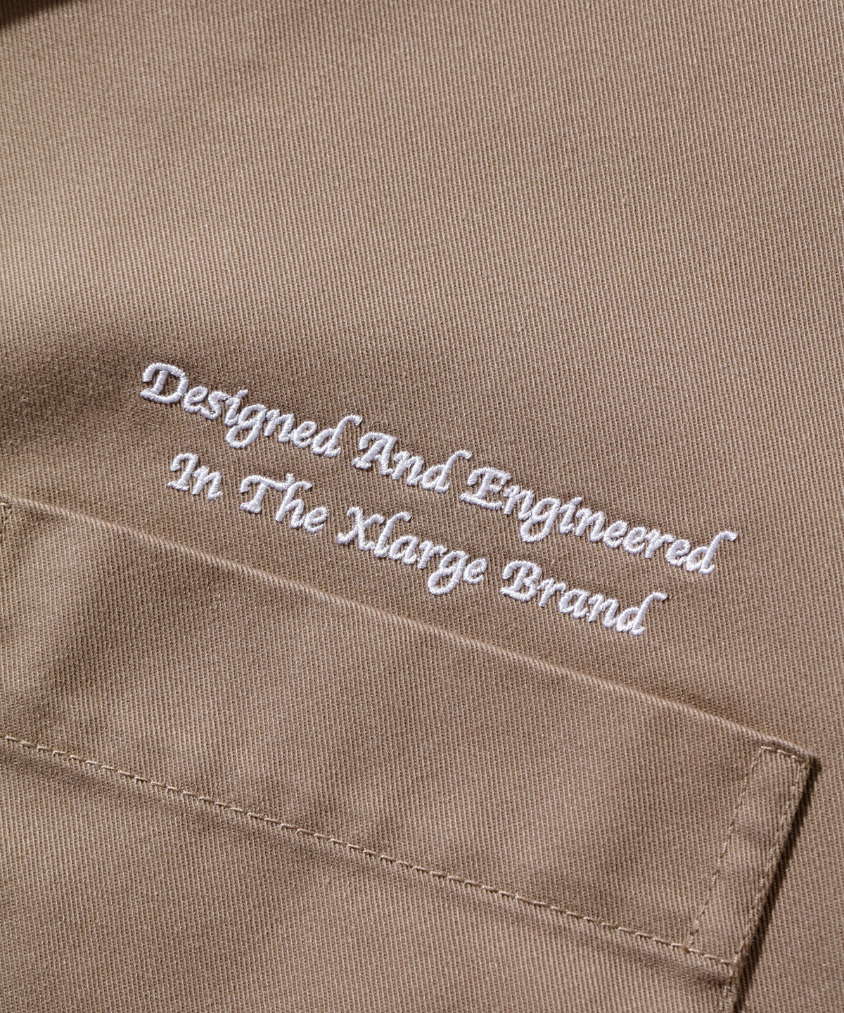 EMBROIDERED S/S WORK SHIRT