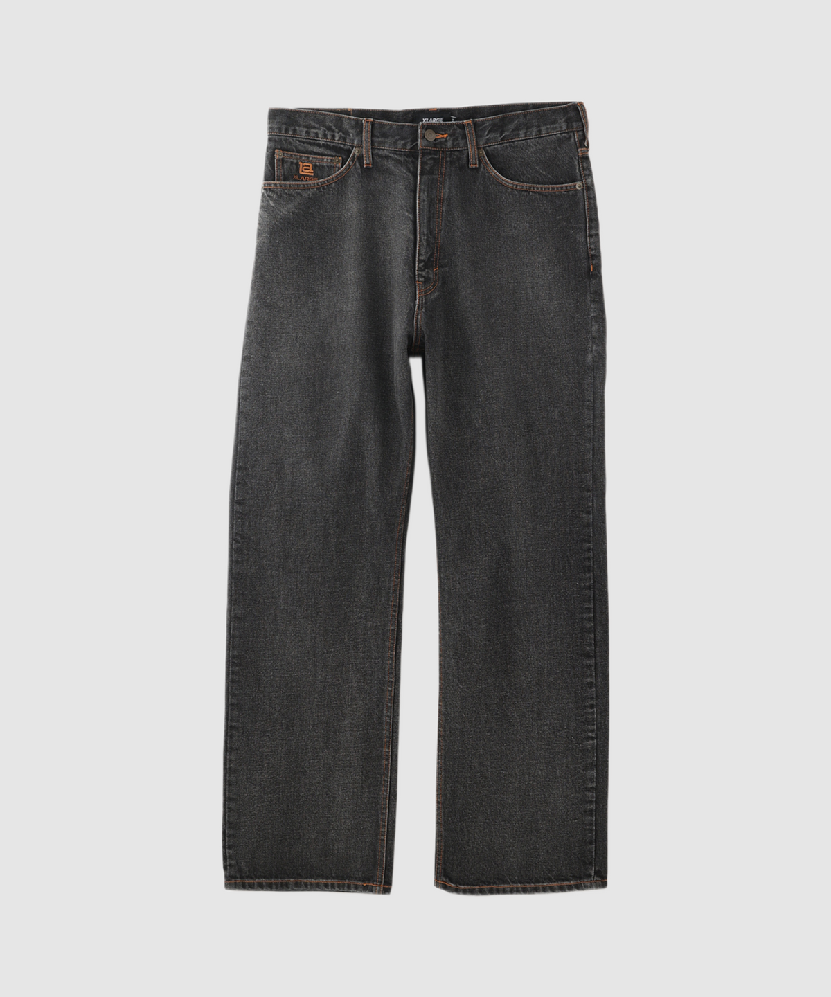 LA STITCHED DENIM PANTS