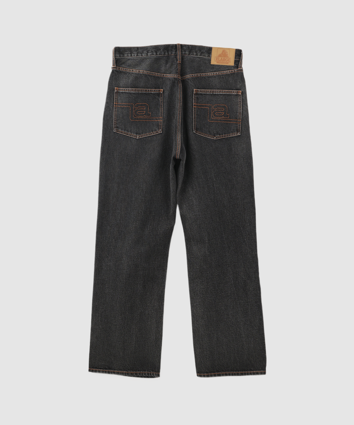 LA STITCHED DENIM PANTS