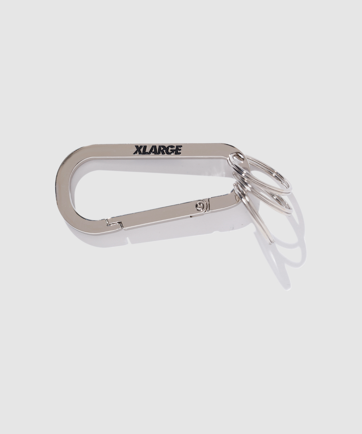 SLANTED LOGO KEYRING CARABINER