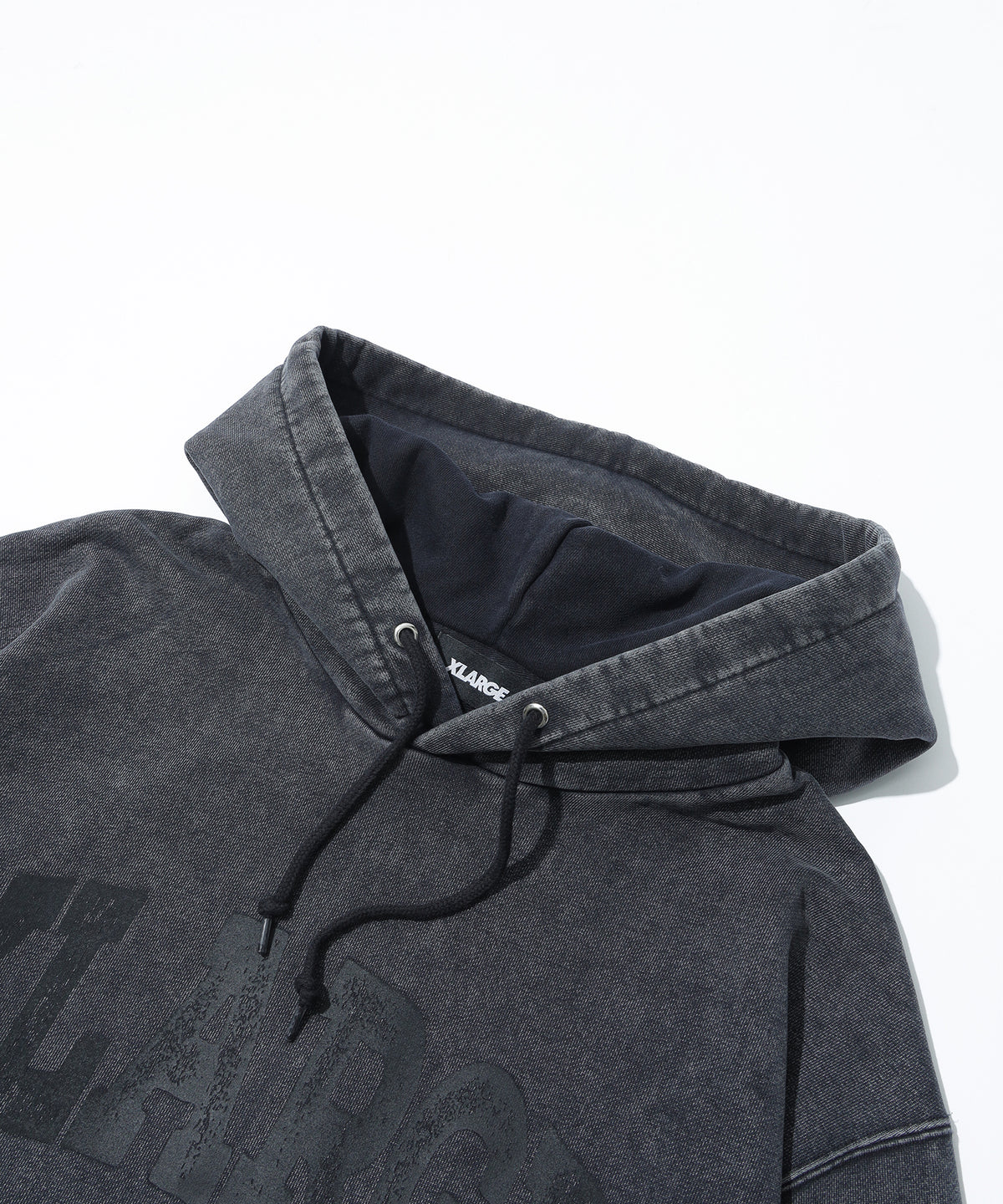 DYED COLLAGE LOGO HOODIE