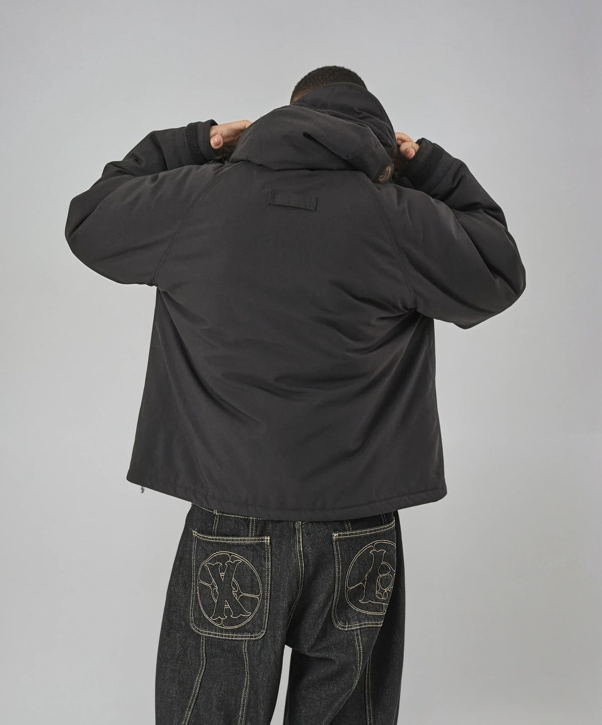 HOODED PUFFER JACKET