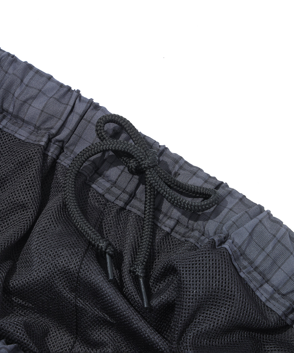 CHECK TRACK PANTS
