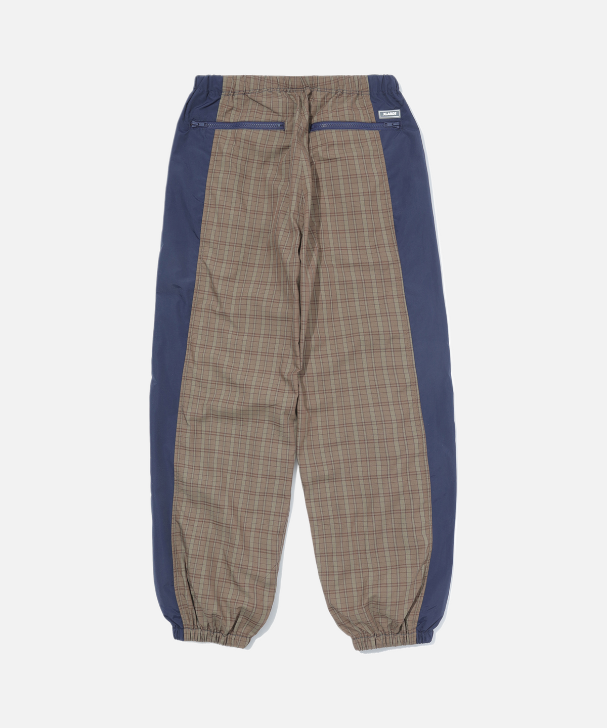 CHECK TRACK PANTS