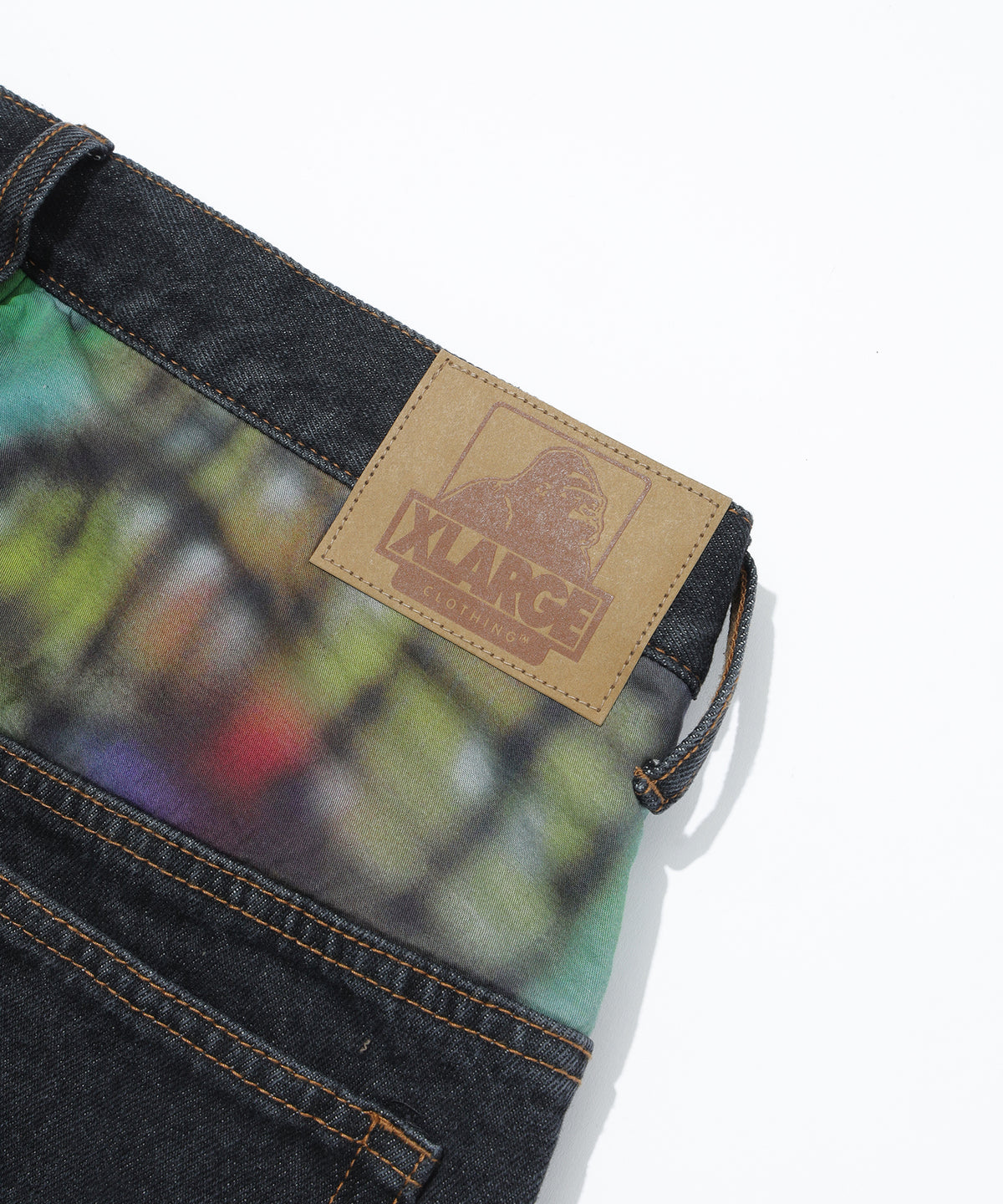 PRINTED CUSTOM DENIM PANTS