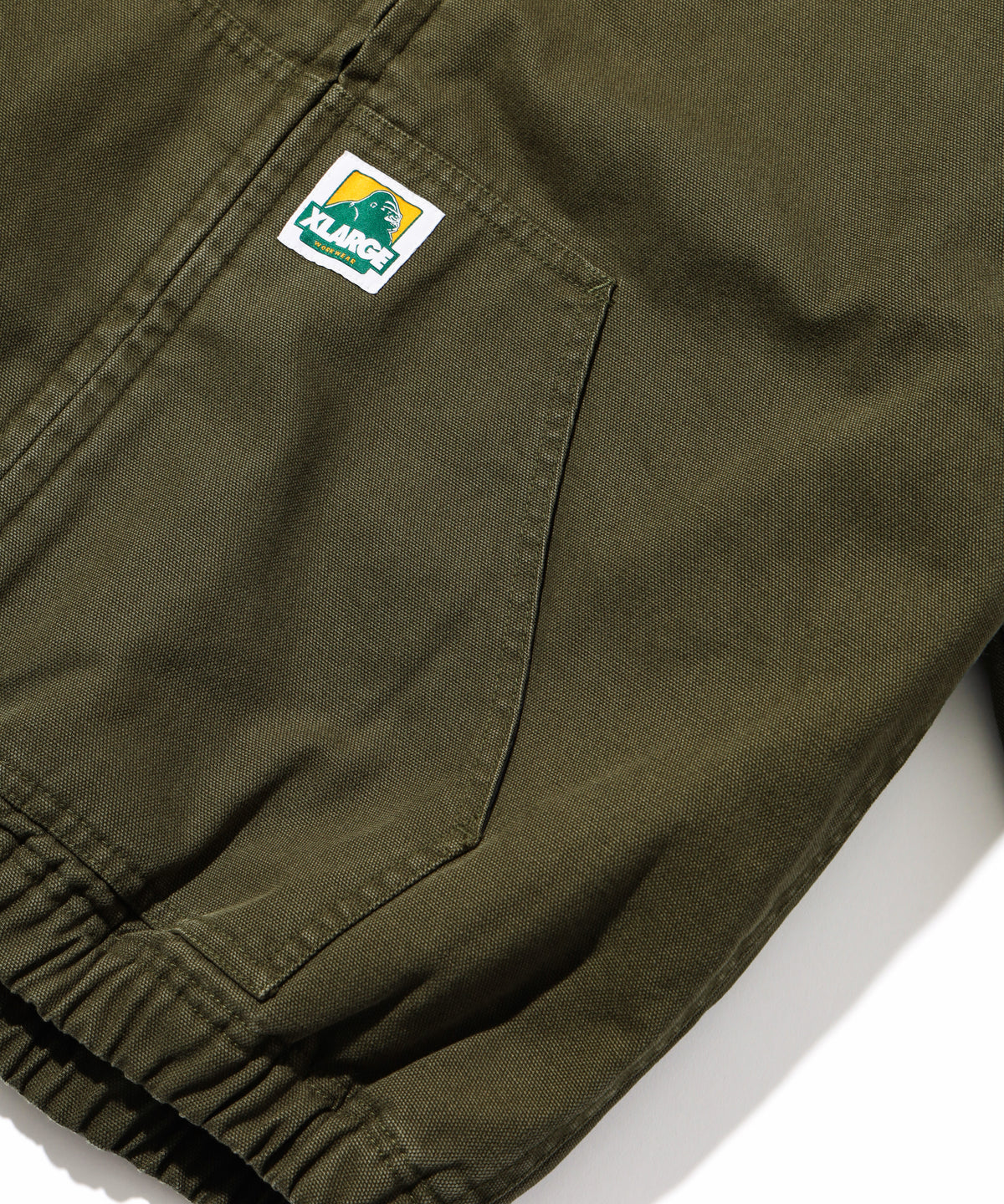 Original Recycled Canvas Hooded Jacket